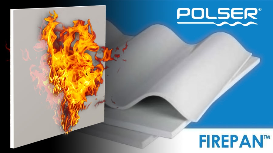 Firepan Fire Resistant Grp Sheets