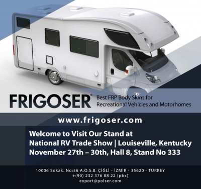 Frigoser National RV Trade Show Fuarında