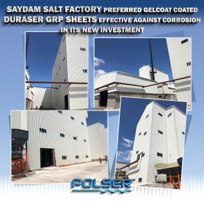 SAYDAM Salt Factory preferred DURASER GRP Sheets